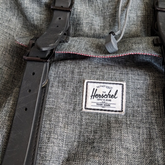 Herschel Little America backpack raven crosshatch - Picture 4 of 7